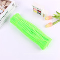 Wholesale 9mm colorful fuzzy stick craft pipe cleaner diy chenille stem for children educational toys